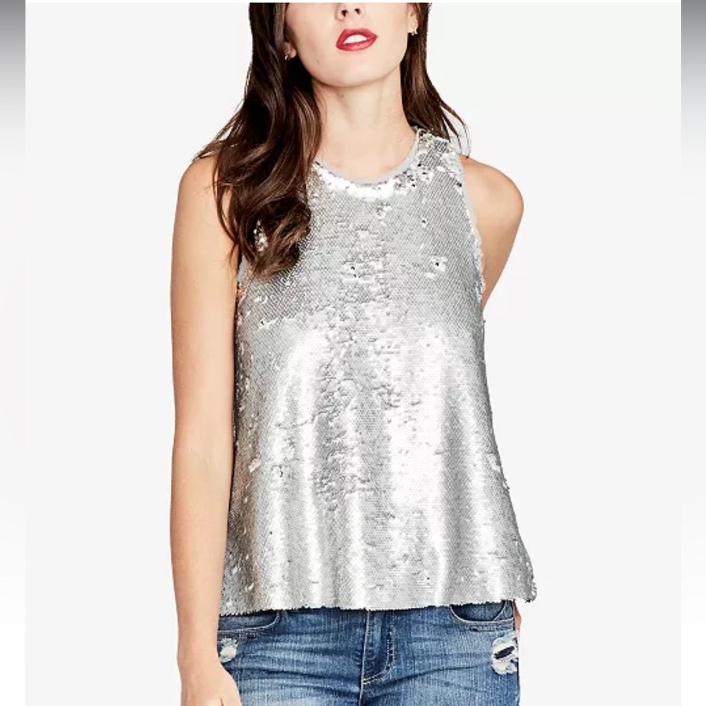Rachel Roy Sequin Top!